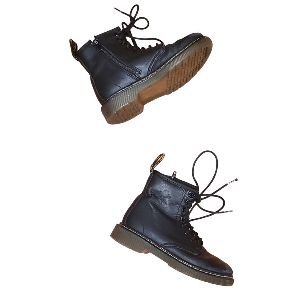 Dr. Martens Junior 1460 Leather Boot Black Size 13